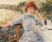 Pierre-Auguste Renoir Portrat der Alphonsine Fournaise Germany oil painting artist